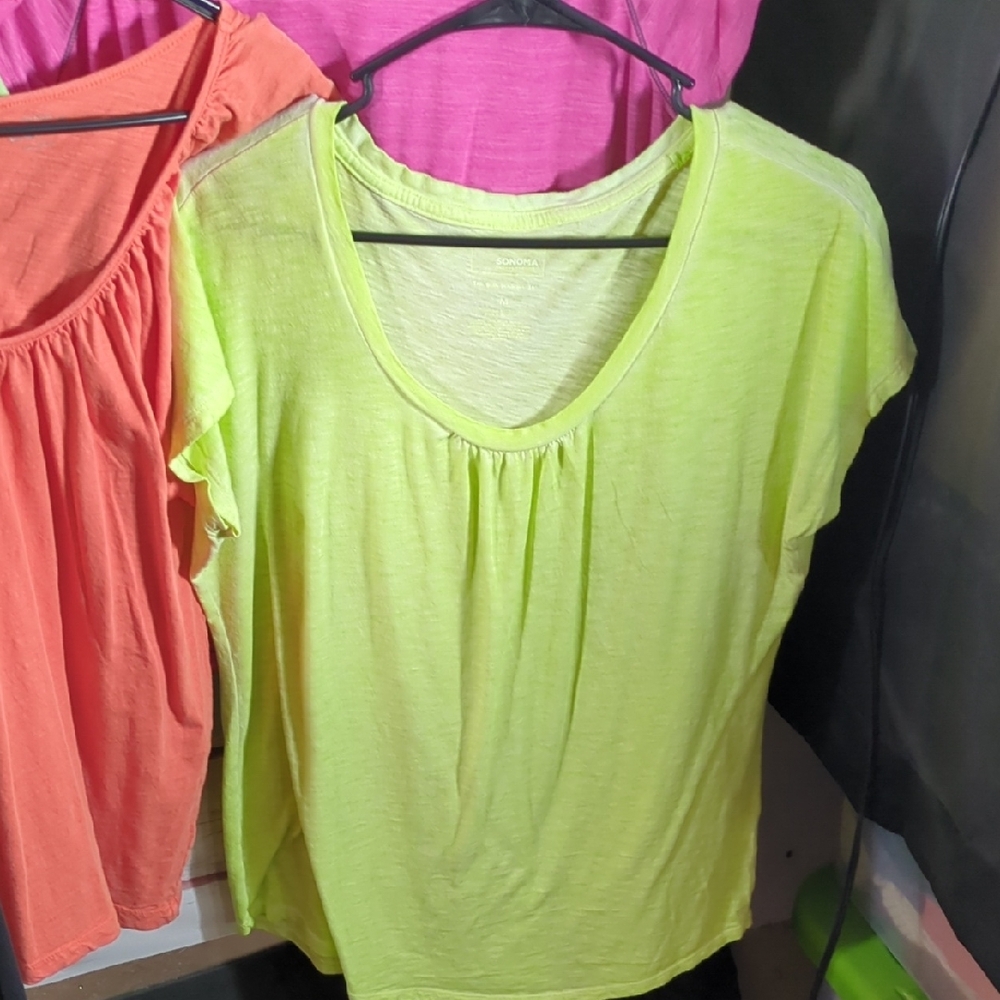 Women's Assorted Color Tops Collection Set Of 10 - Picture 5 of 16